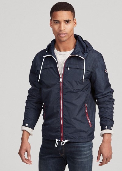 Pánské Bundy Polo Ralph Lauren Packable Hooded - 93826-MBSN